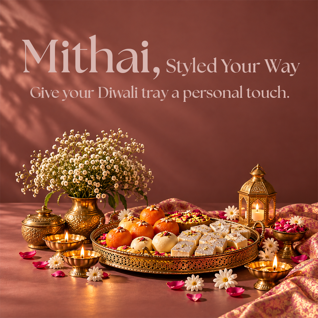 How To Style A Diwali Mithai Tray That Doesn't Look Store-Bought