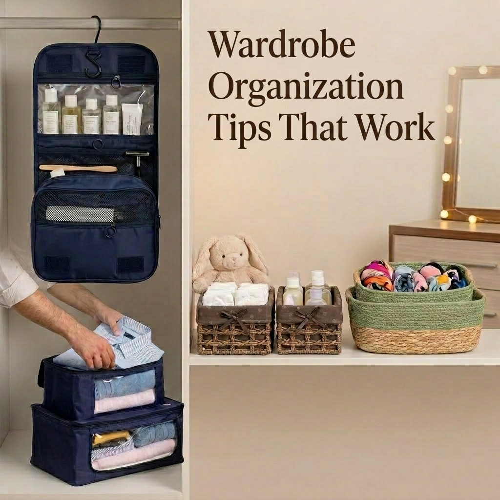 7 Wardrobe Storage Ideas to Maximize Space & Reduce Clutter
