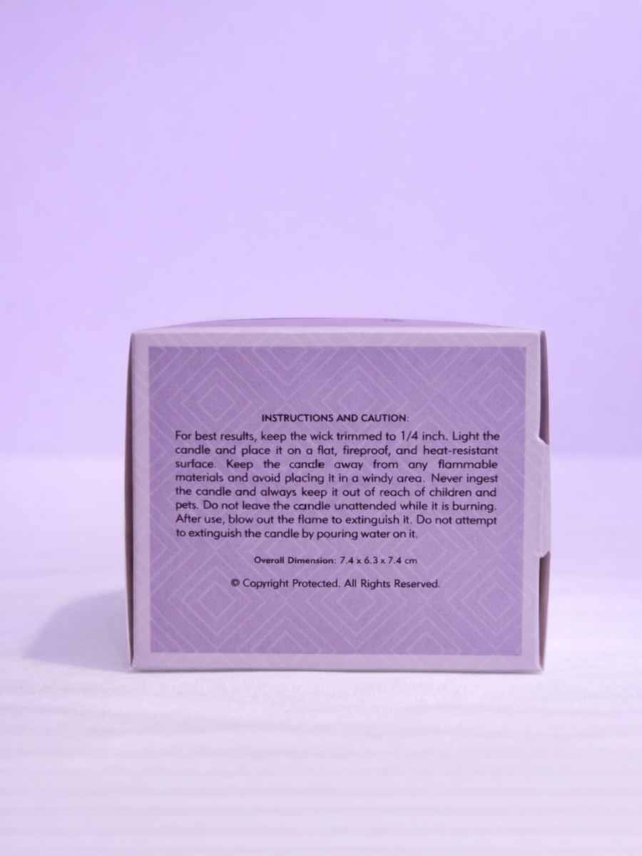 IRIS Ribbed Jar Scented Candle