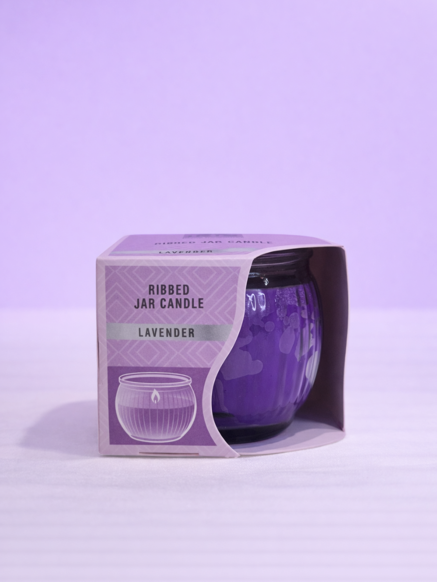 IRIS Ribbed Jar Scented Candle