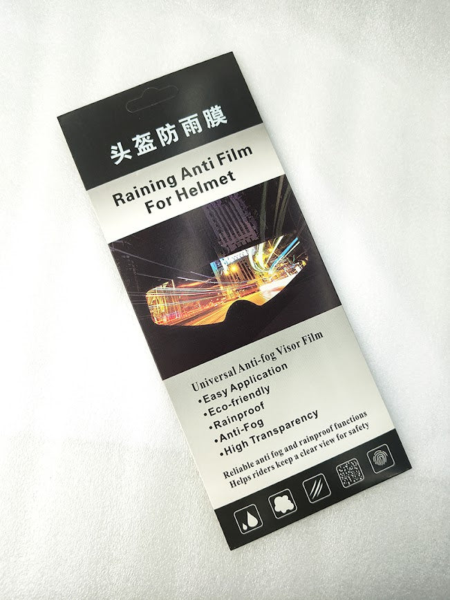 Universal Anti-Fog Rainproof Visor Film for Helmet
