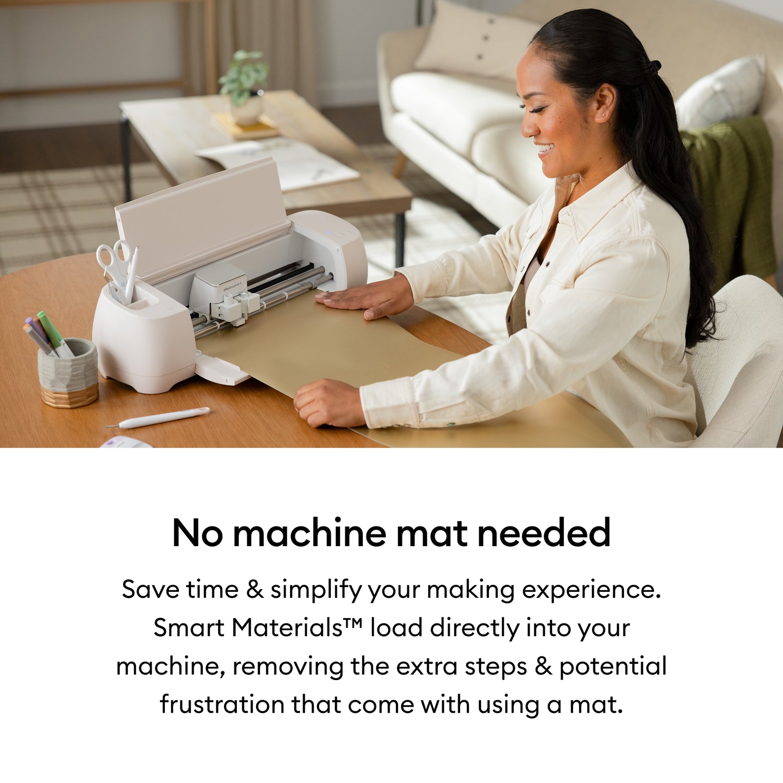 Cricut Smart Vinyl™ Permanent – 3 ft (Matte Finish)