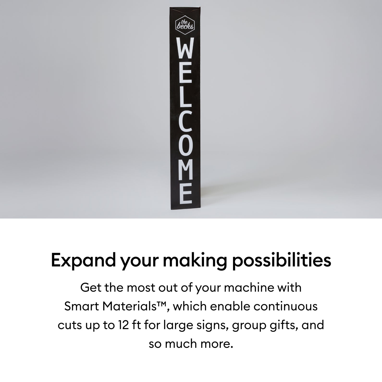 Cricut Smart Vinyl™ Permanent – 3 ft (Matte Finish)