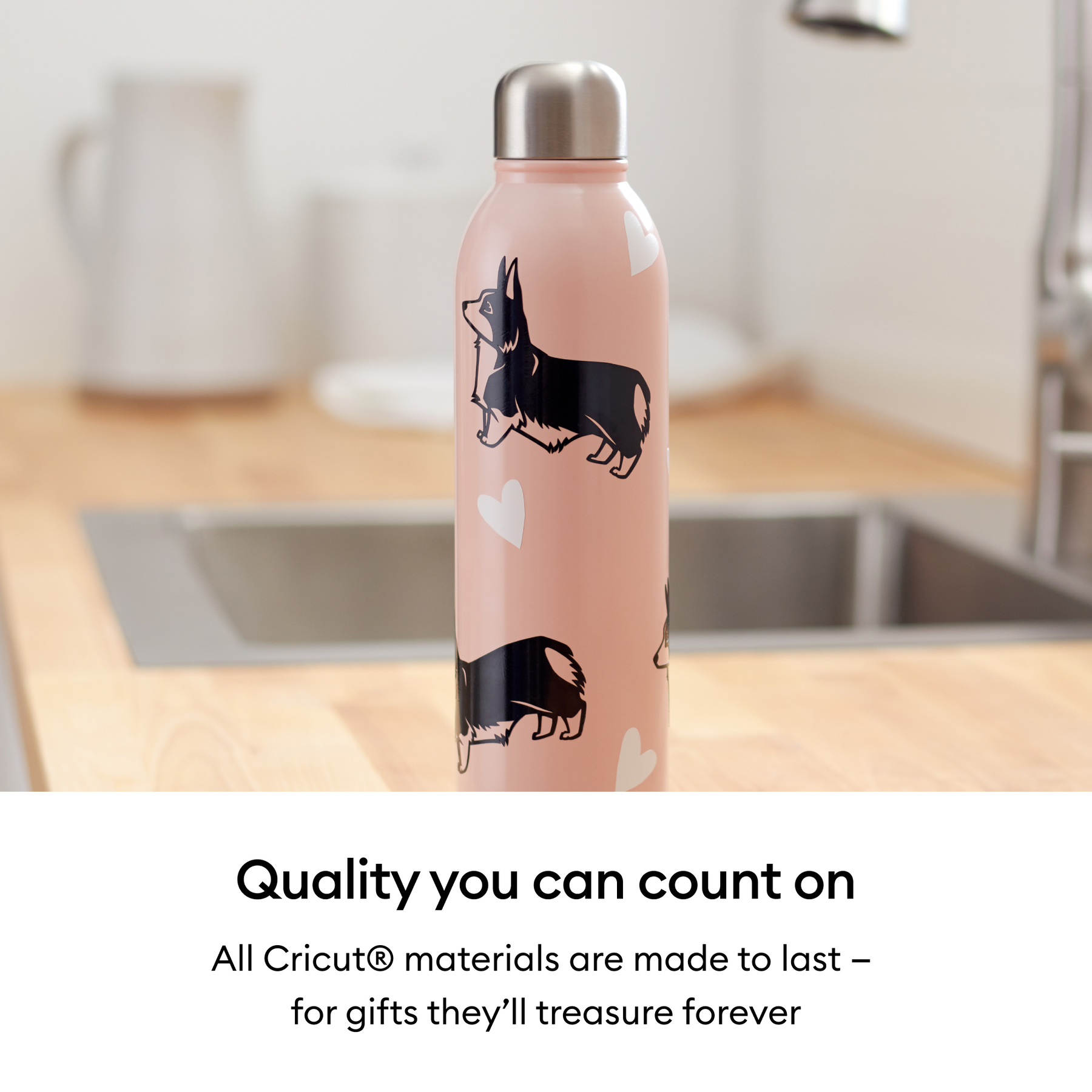 Cricut Smart Vinyl™ – Permanent White | Matless Cutting, Weather-Resistant, Matte Finish | 13 in × 3 ft