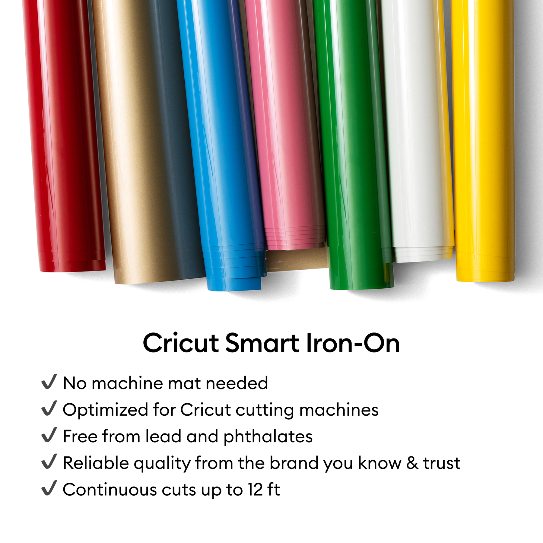 Cricut Smart Iron-On™ - Matless Heat Transfer Vinyl (13 in × 3 ft)