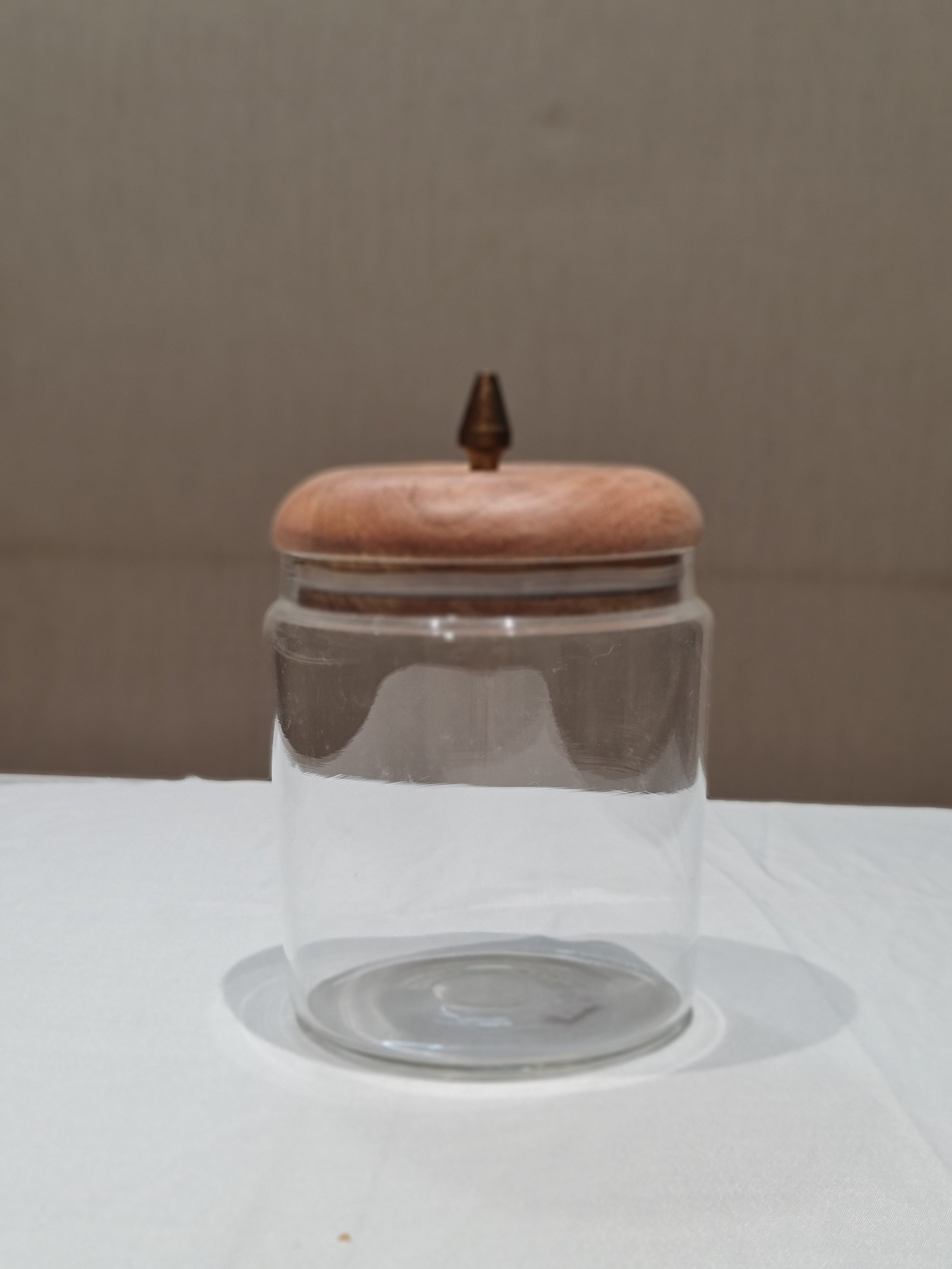 Aesthetic Glass Kitchen Jar - 1kg