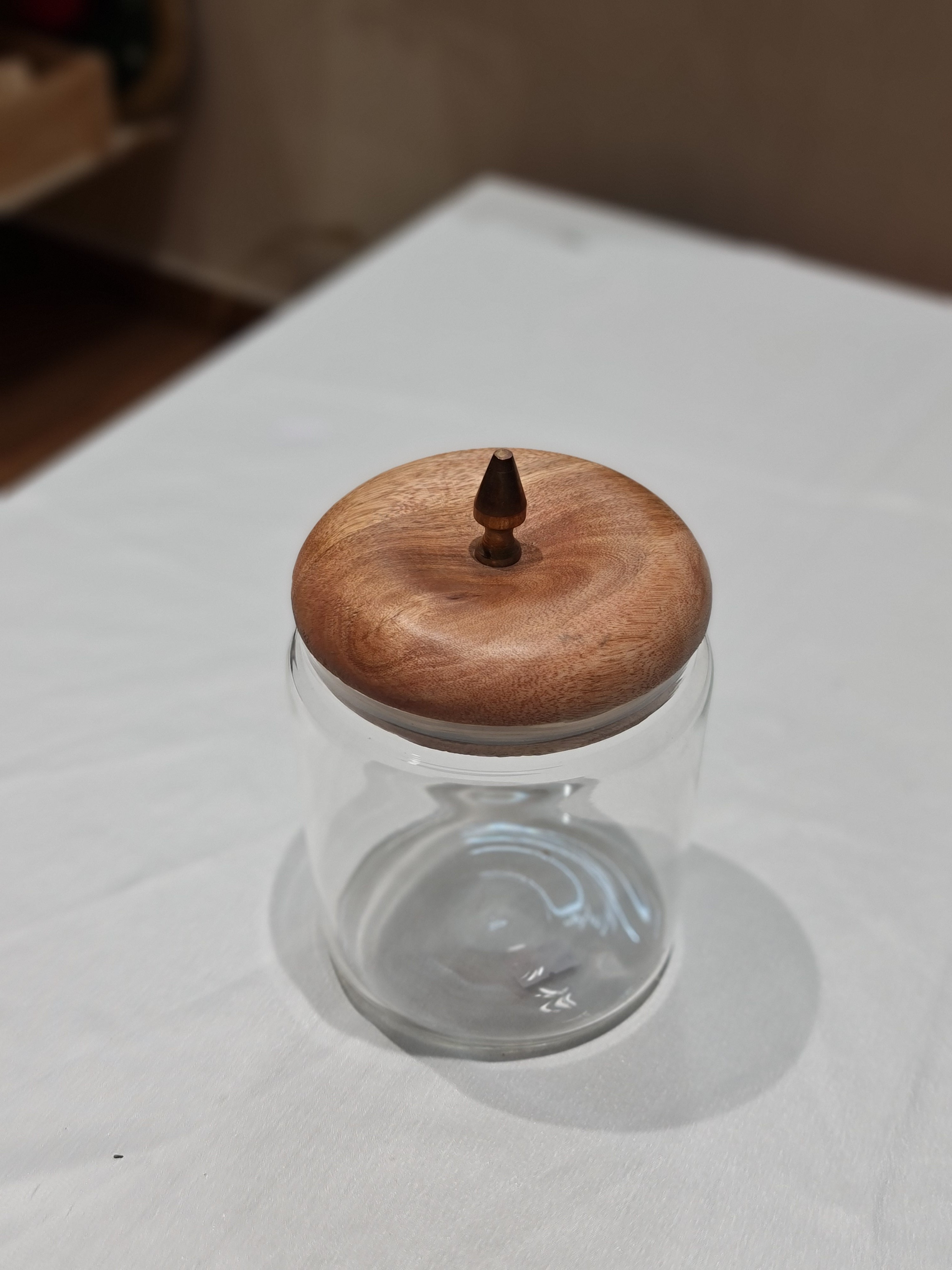 Aesthetic Glass Kitchen Jar - 1kg