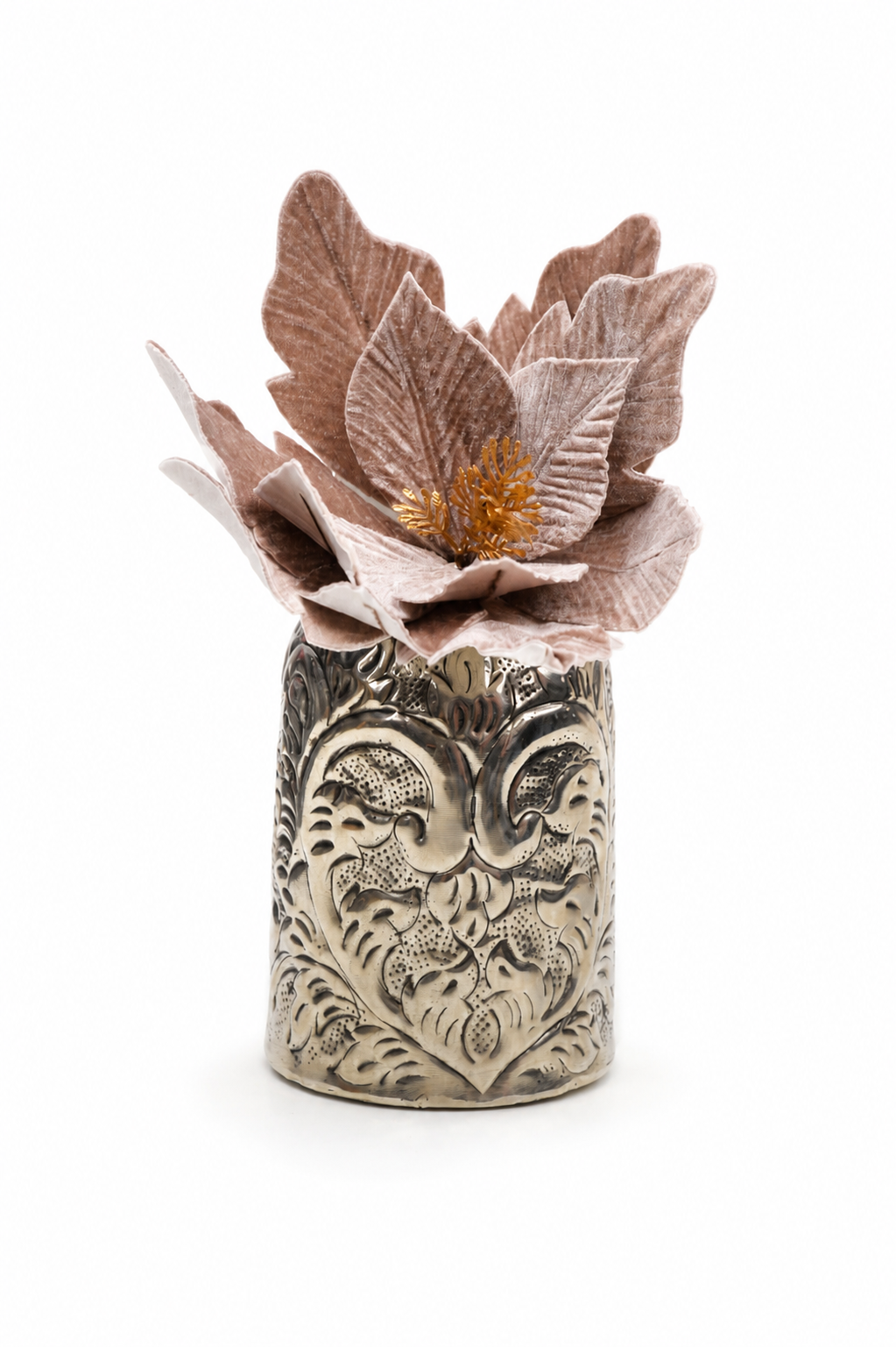 Set of 2 Velvet Magnolia Artificial Flower