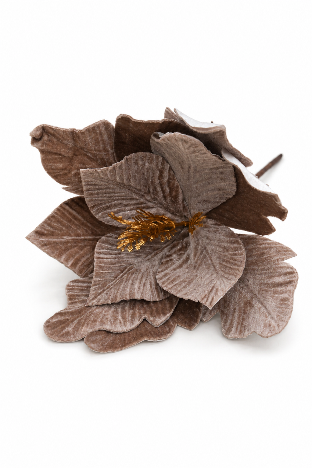 Set of 2 Velvet Magnolia Artificial Flower