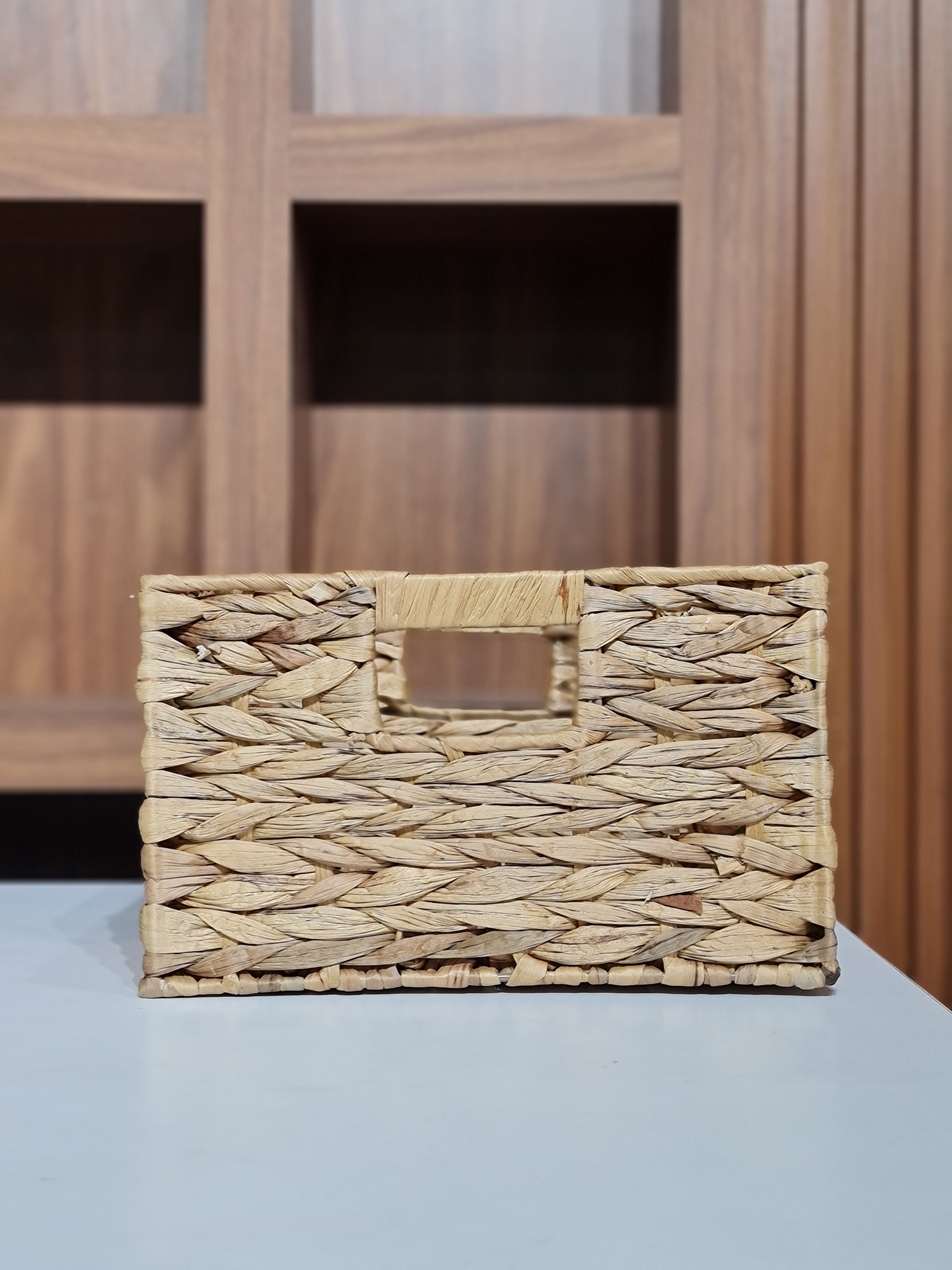 Set of 4 Water Hyacinth Storage Basket