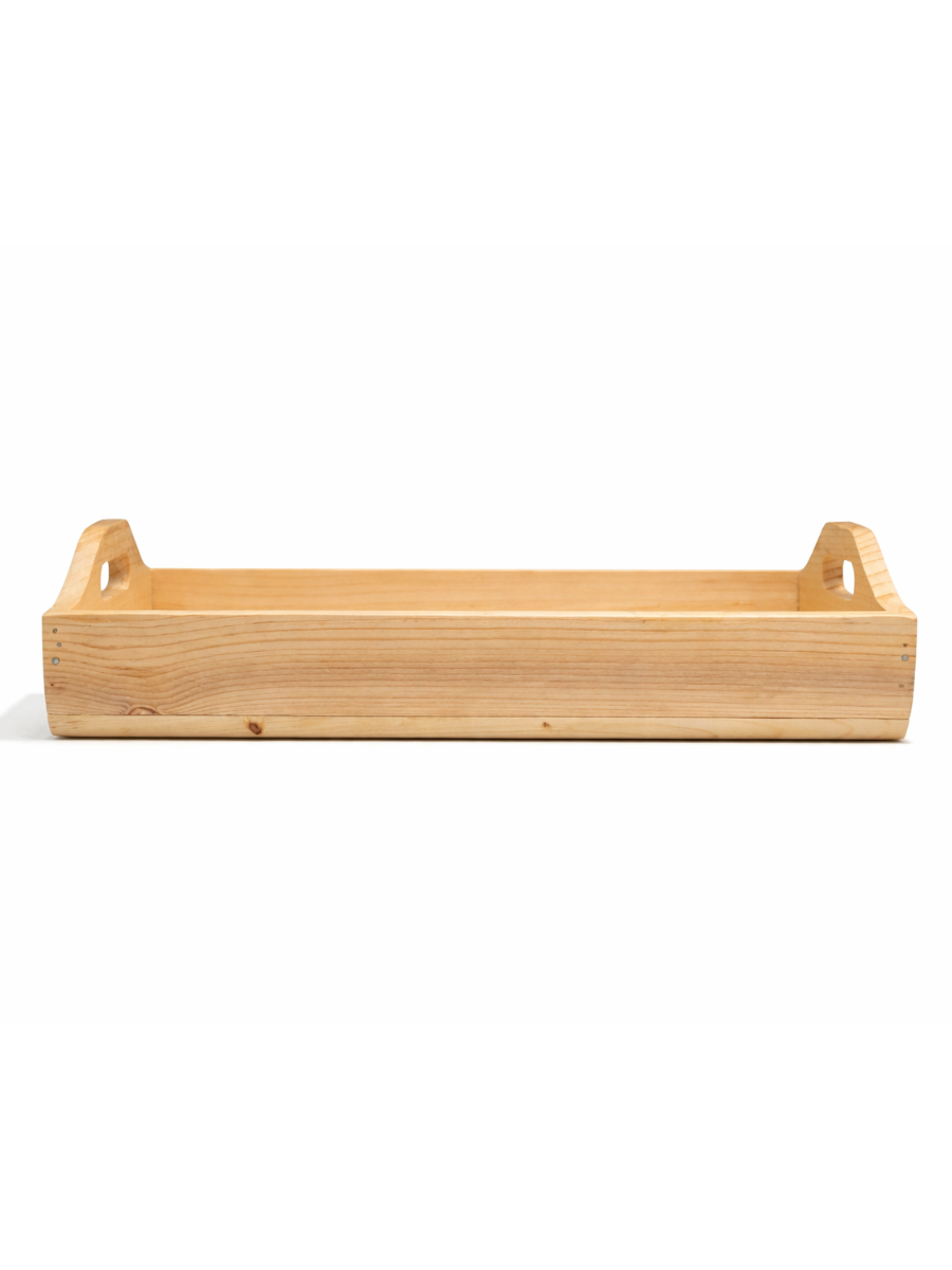 Classic Pine Wood Serving Tray