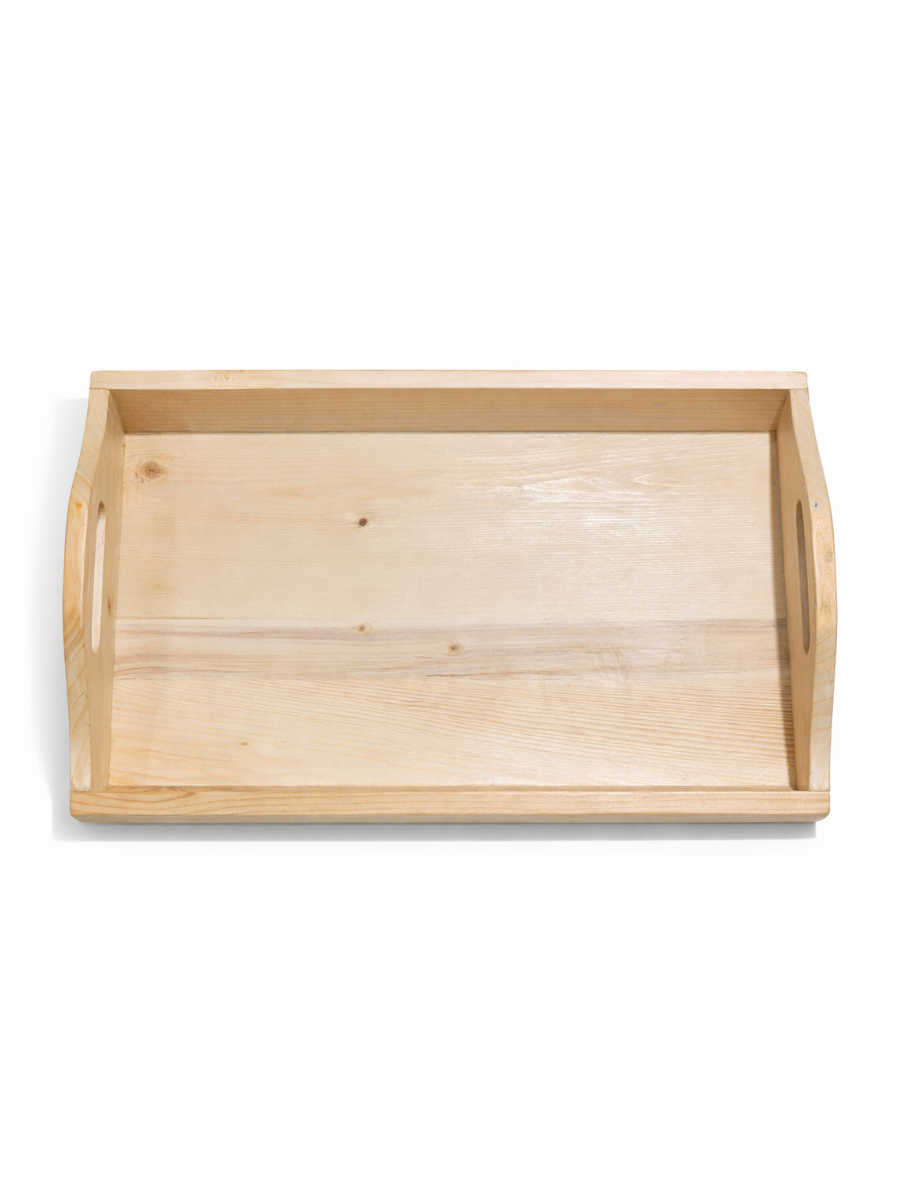 Classic Pine Wood Serving Tray