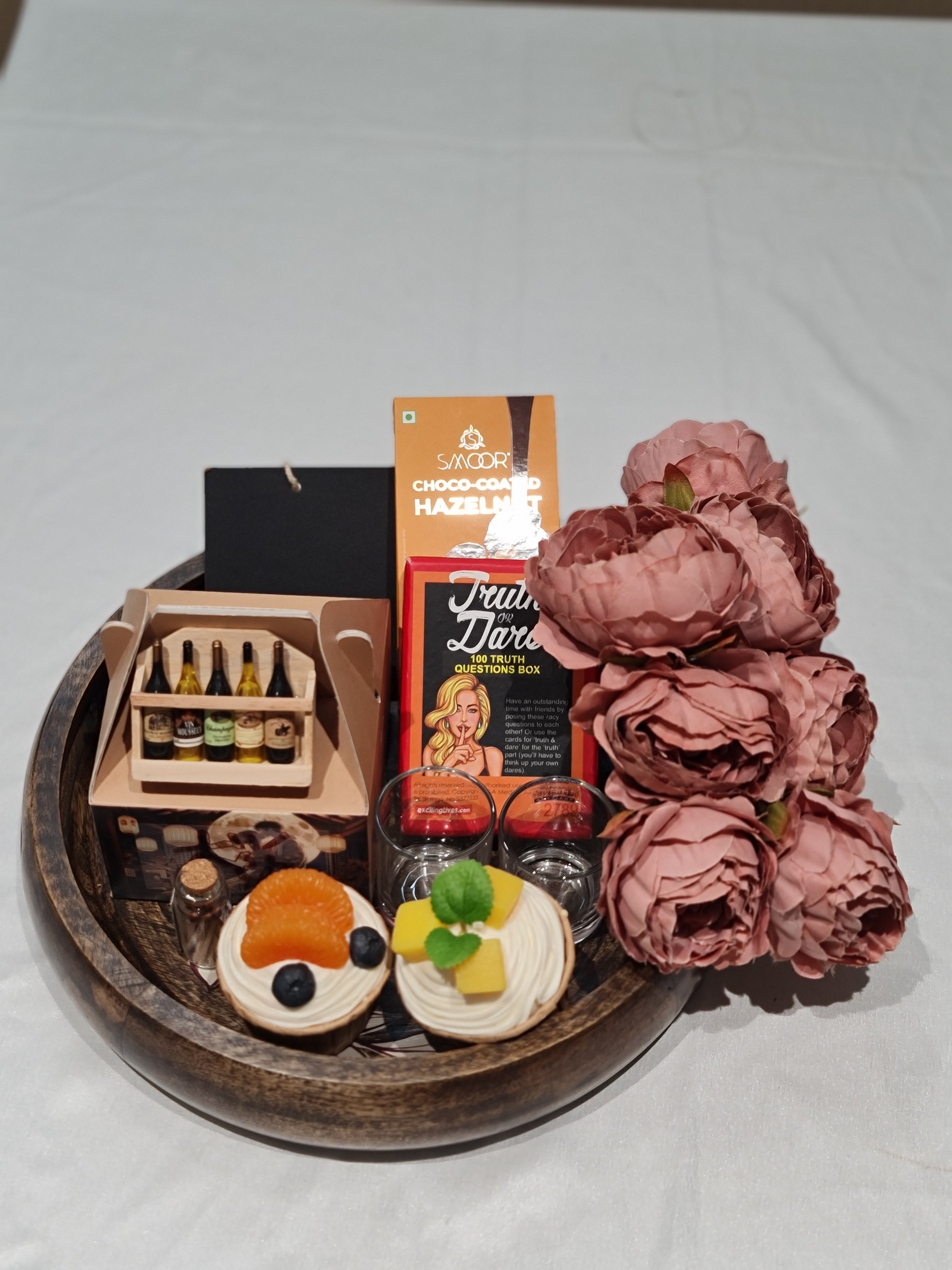 Romantic Date Night Hamper with Game & Treats