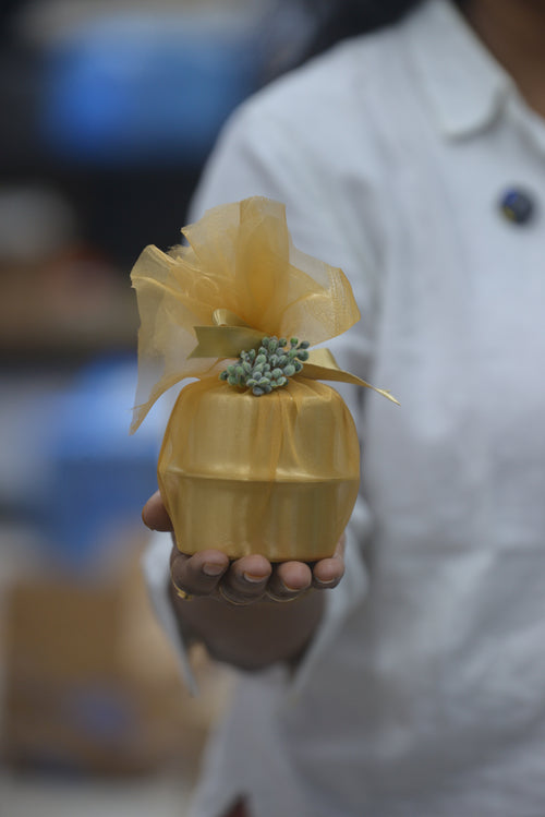 Set of 2 Brass Dabara Set - Traditional South Indian Coffee Cup & Saucer (2 Cup + 2 Saucers)-  Premium Return Gift