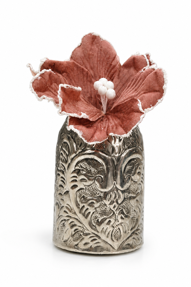 Set of 5 Pearl Edge Hibiscus Artificial Flower
