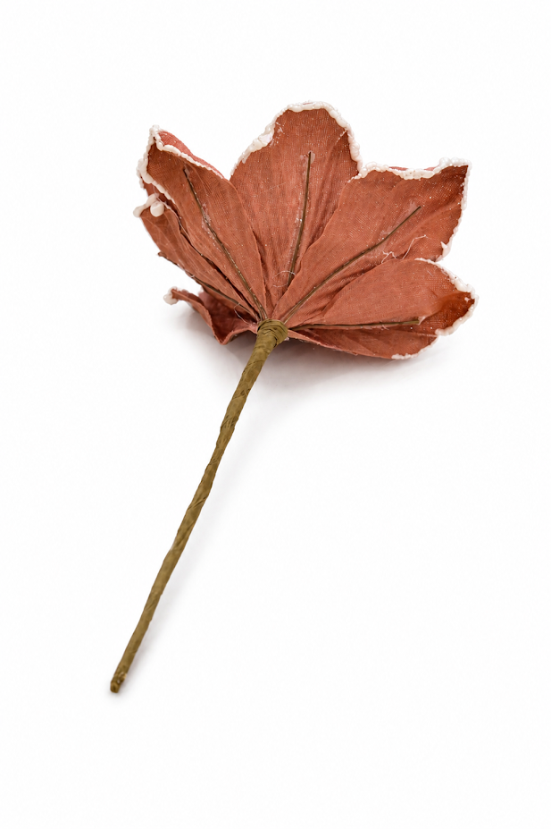 Set of 5 Pearl Edge Hibiscus Artificial Flower