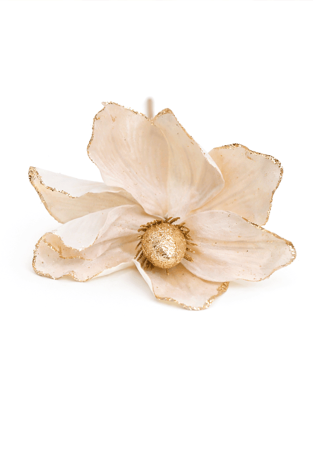 Set of 5 Glitter Edge Anemone Artificial Flower