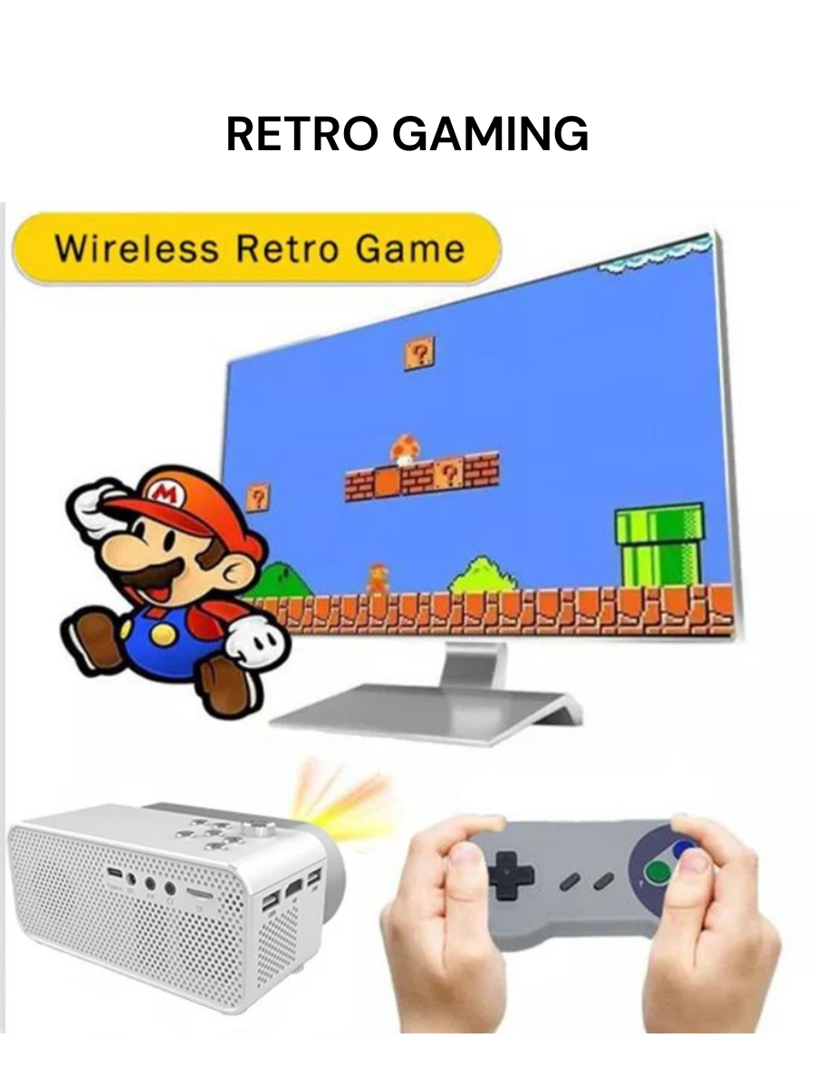 WrapArts BUDPLUS Retro Gaming Projector