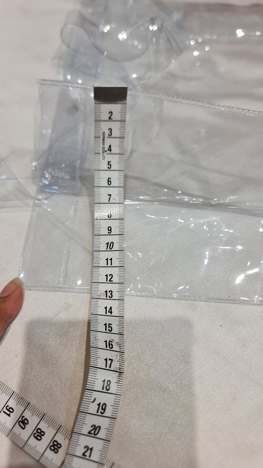 Clear PVC Transparent Gift Bag / Goodie Bag (10-Pack) - 31 cm x 29 cm x 13 cm