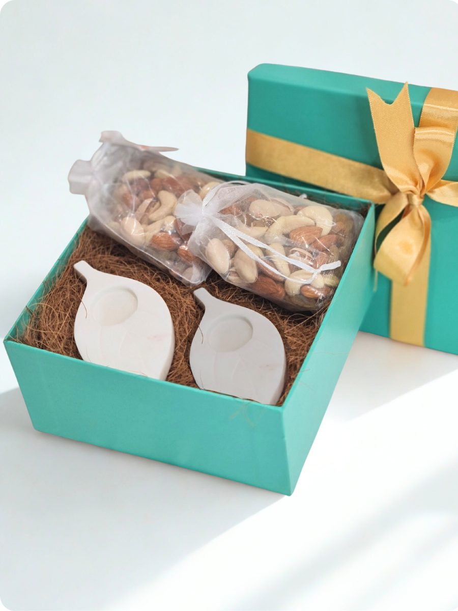 Gilded Hamper Gift Box - Perfect for Return Gifts