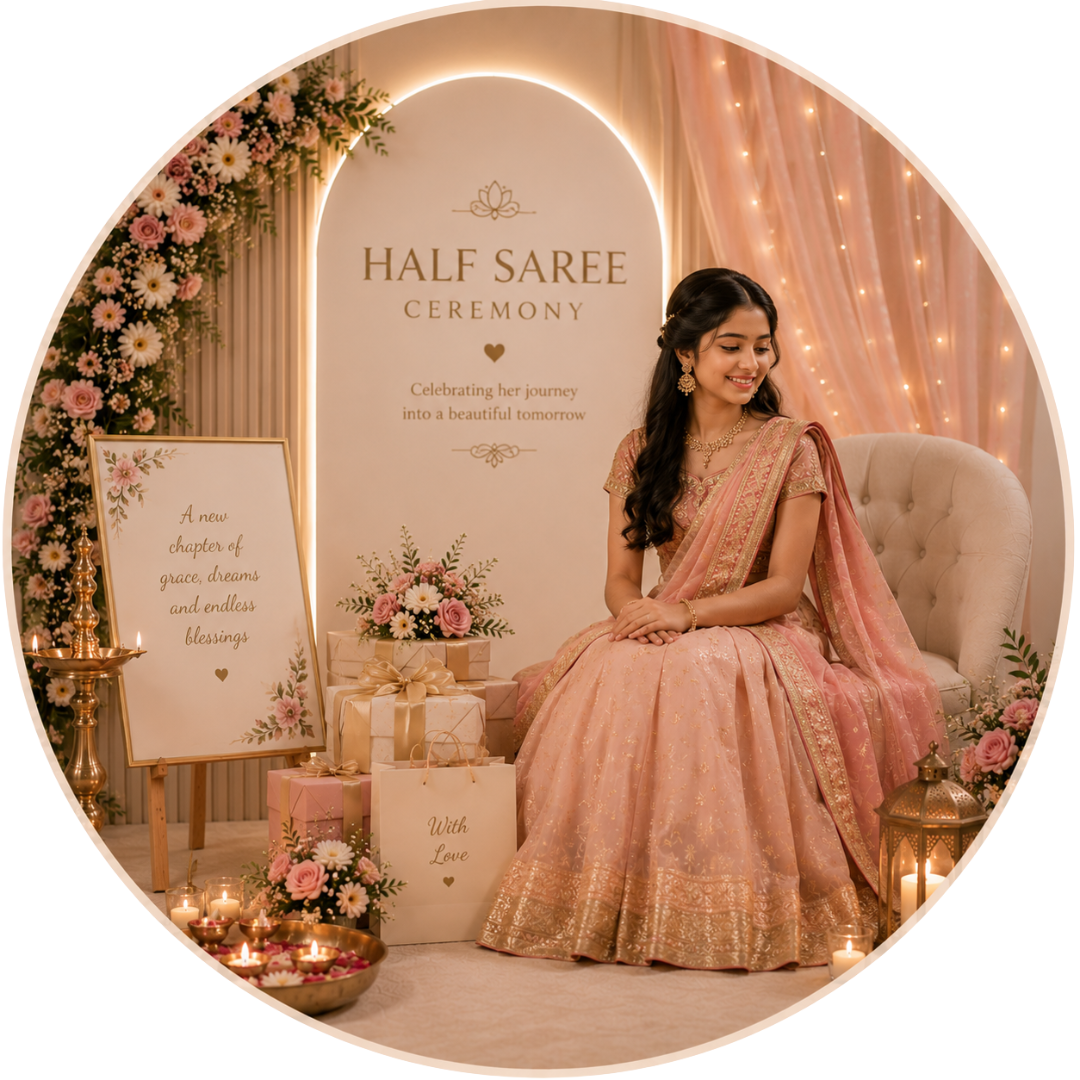 Half Saree Ceremony