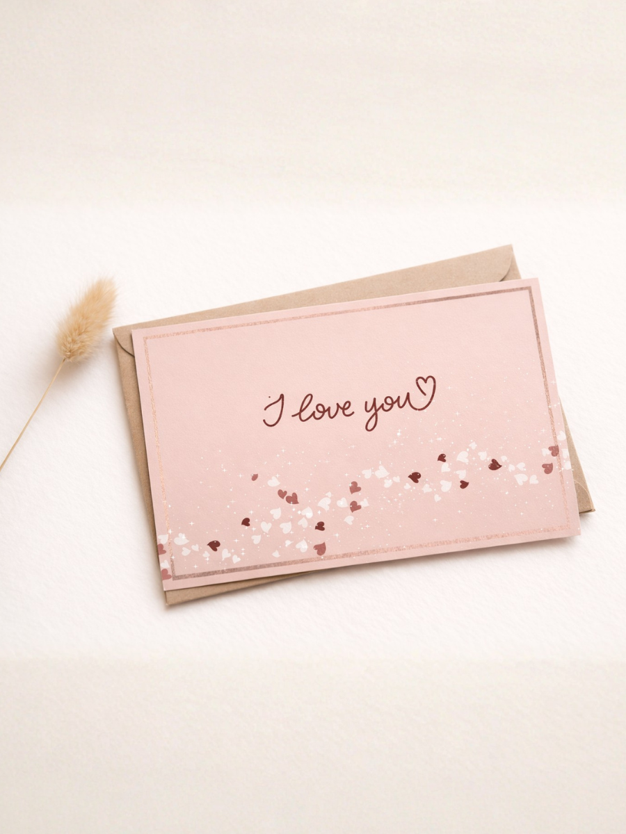 I Love You Note Card - A5