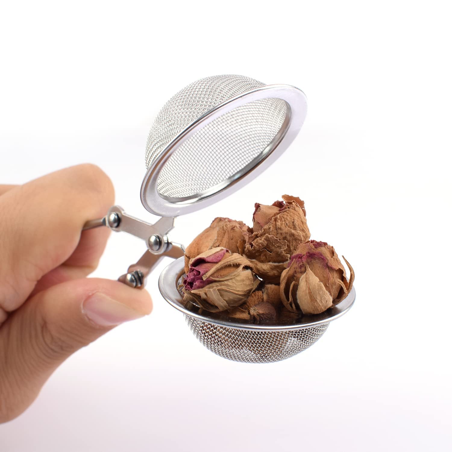 Stainless Steel Tea Infuser Ball with Clip