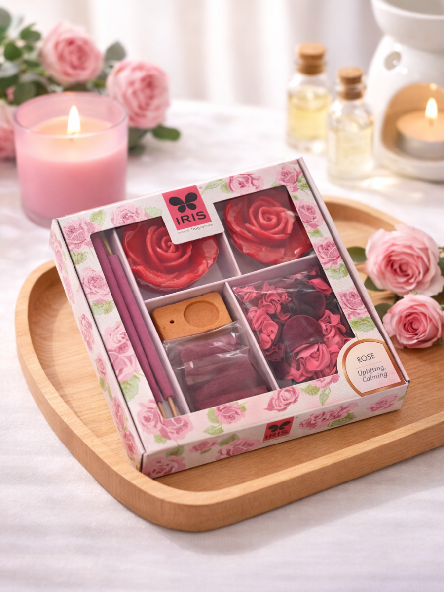 IRIS Rose Fragrance Gift Set