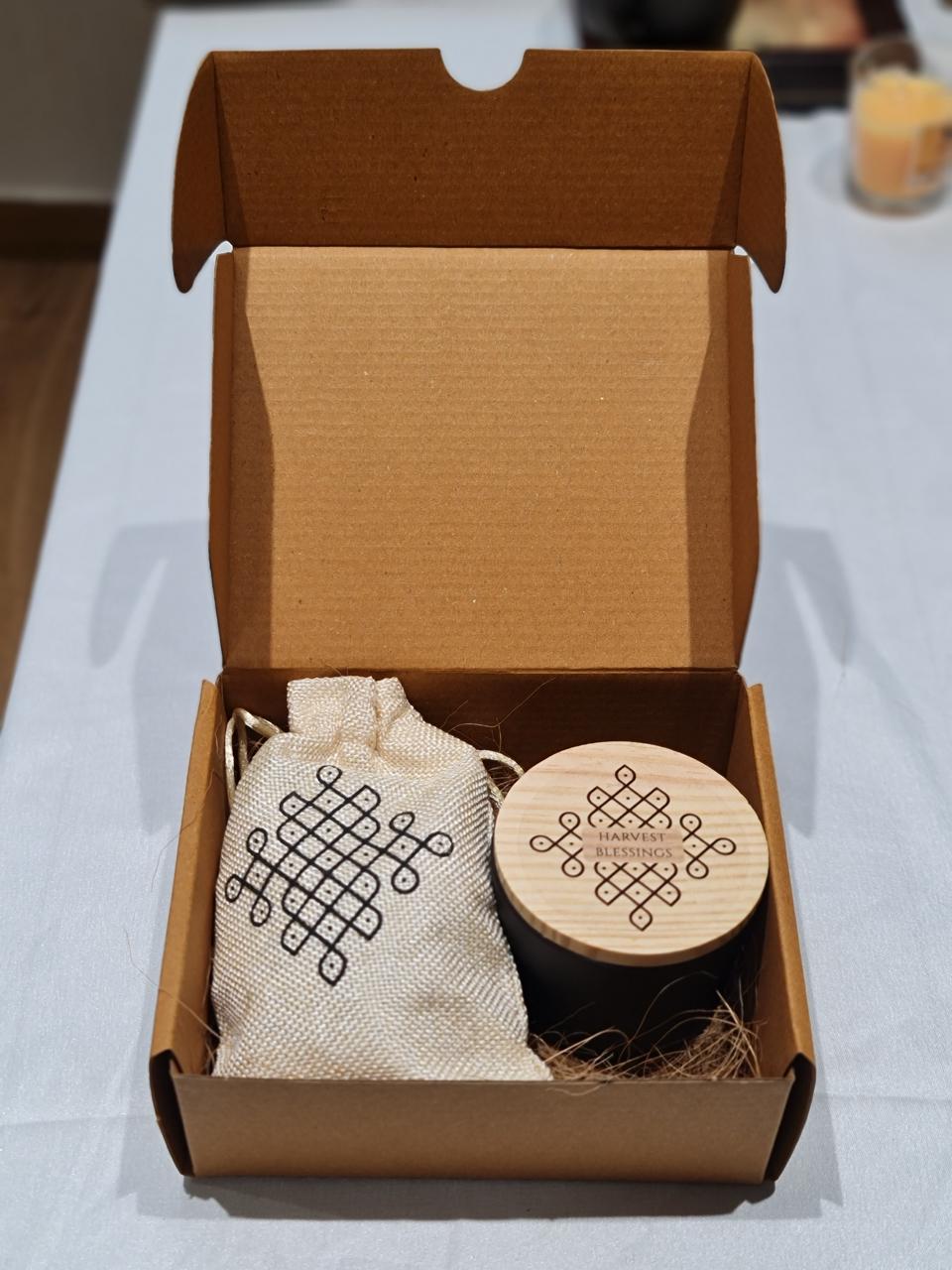Dry Fruits & Chocolate Hamper Return Gift Box