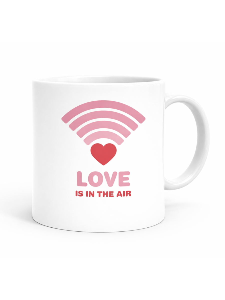 Love Is In The Air WiFi Mug