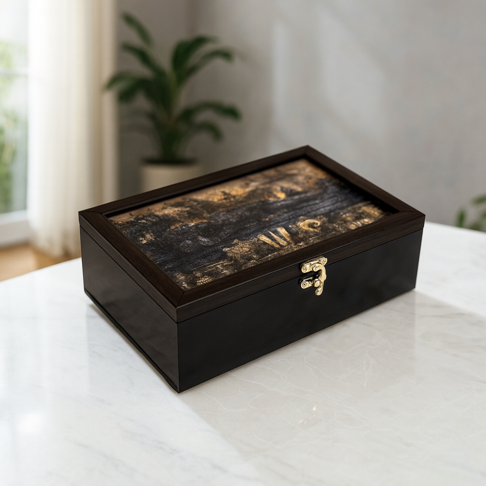 Divine Maha Vishnu Pooja Box with 3 Jars