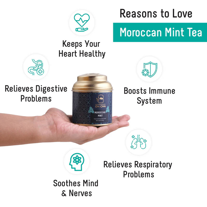 Oh Cha Moroccan Mint Tea - 35 gm
