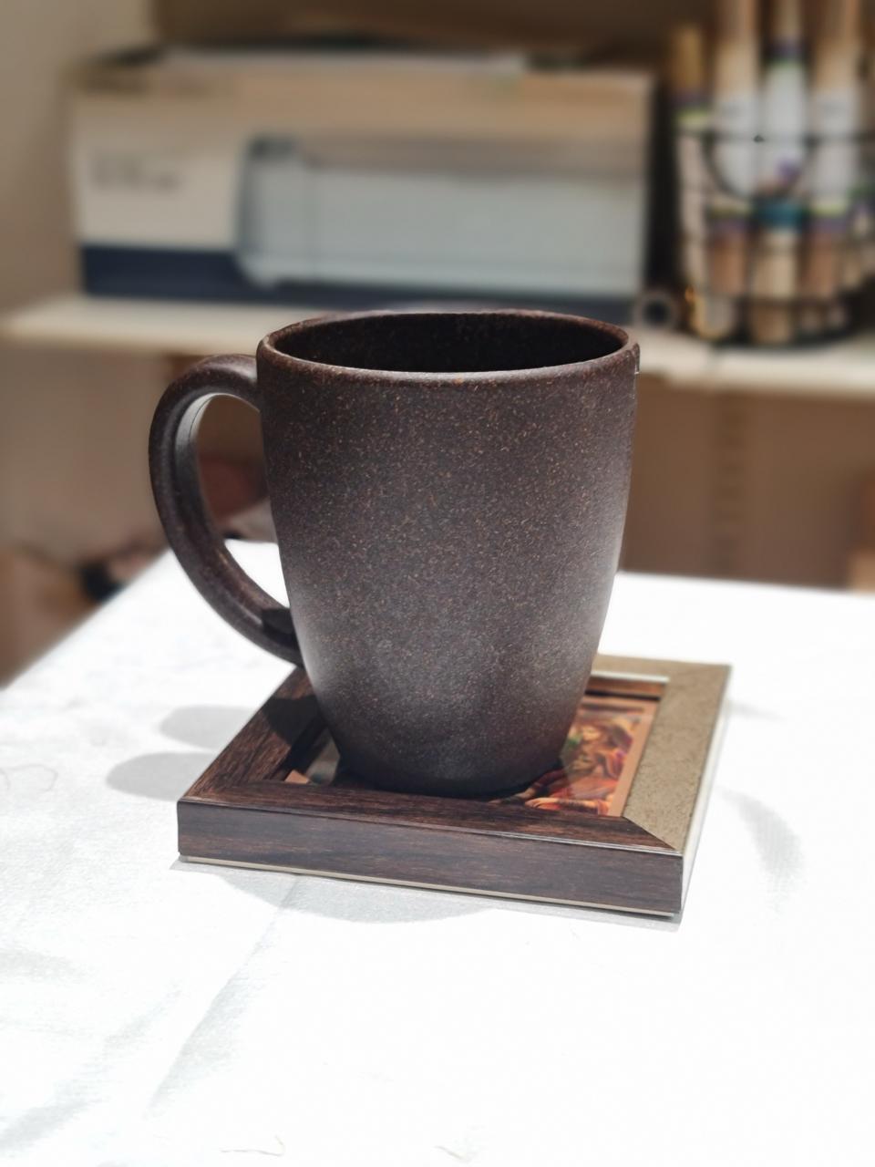 Husk Mug with Coaster - Return Gift Set