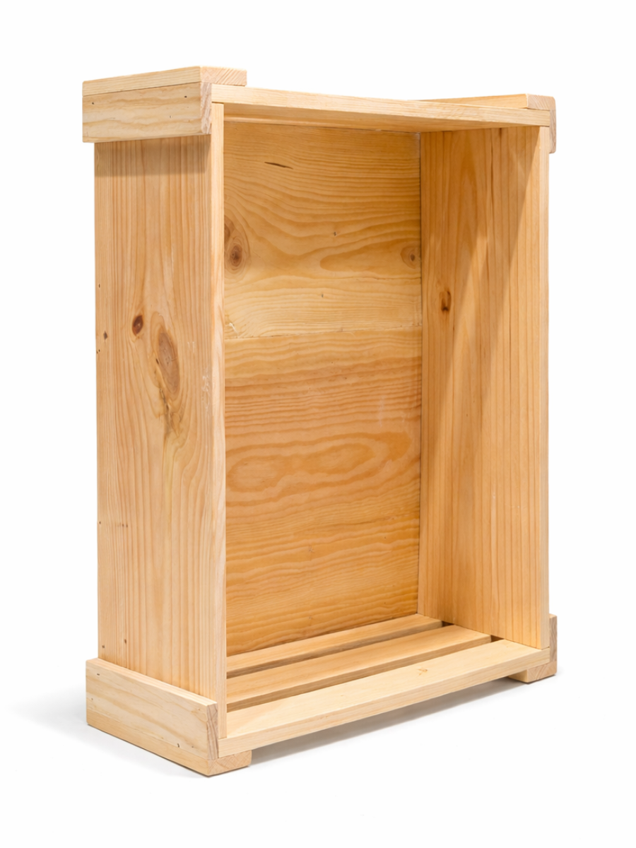 Multipurpose Pine Wood Crate Tray