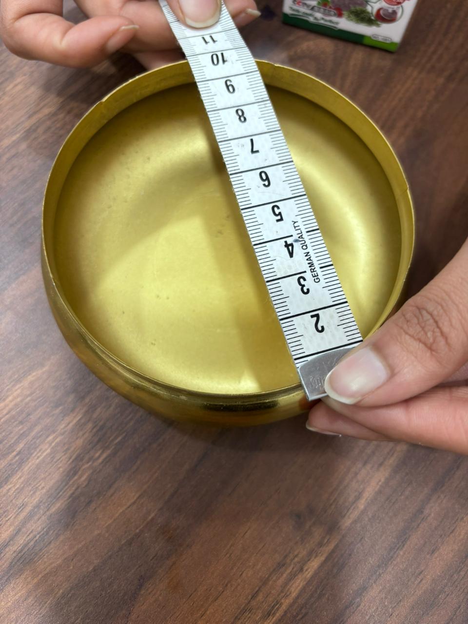 Brass & Marble Parrot Design Decorative Jar