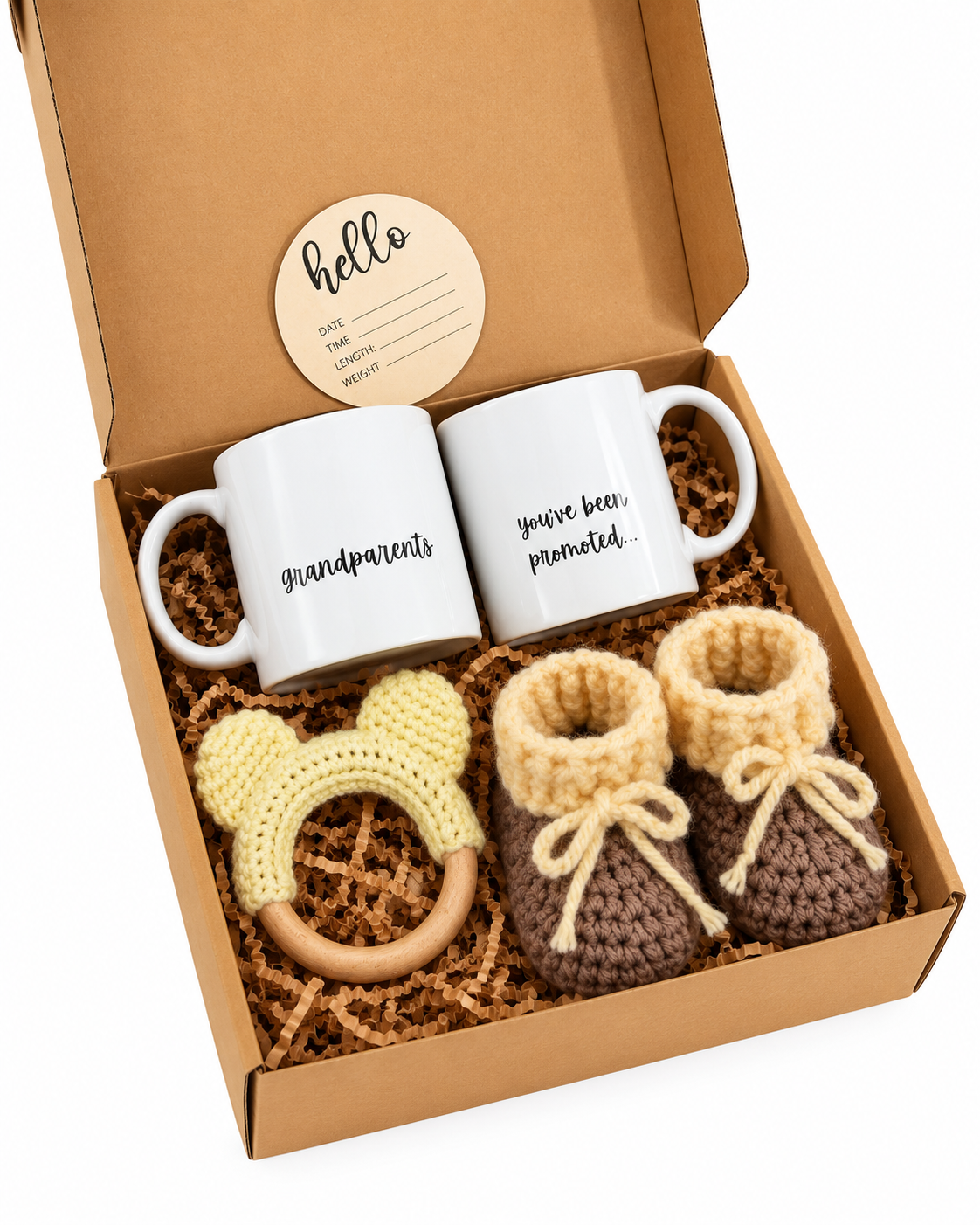 The Grandparent Reveal Box - Pregnancy Reveal for Parents
