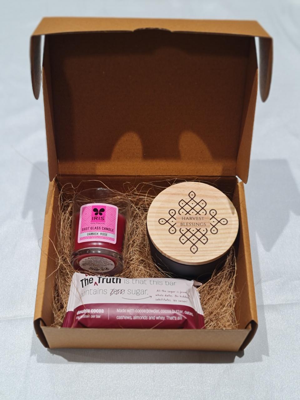 Return Gift Hamper with Dry Fruits & Protein Bar