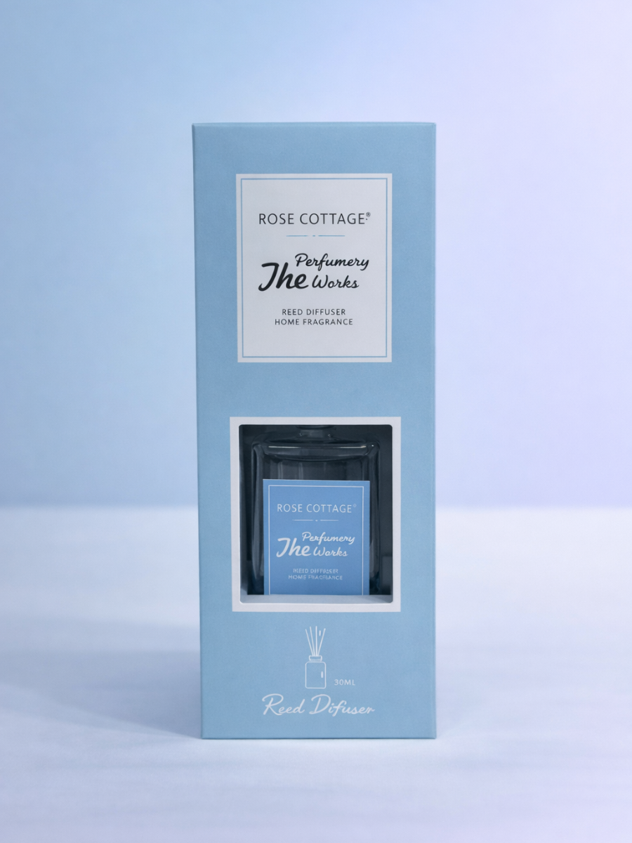 Rose Cottage Vanilla Reed Diffuser 30ml | Warm Fragrance – Wraparts
