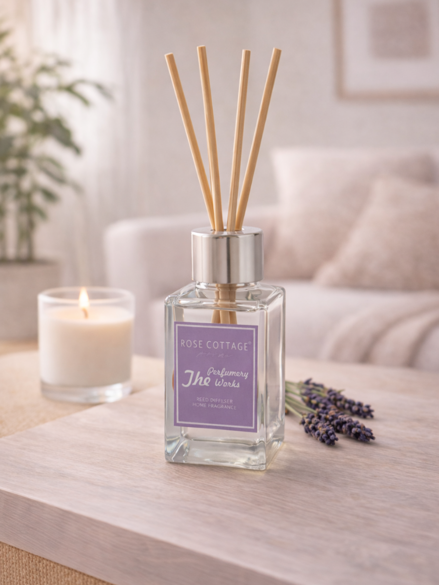 Rose Cottage Lavender Reed Diffuser 30ml