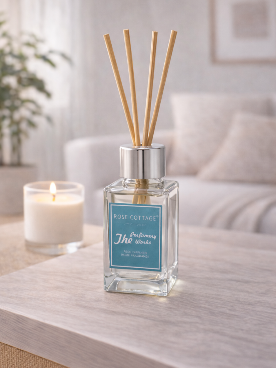 Rose Cottage Vanilla Reed Diffuser 30ml | Warm Fragrance – Wraparts
