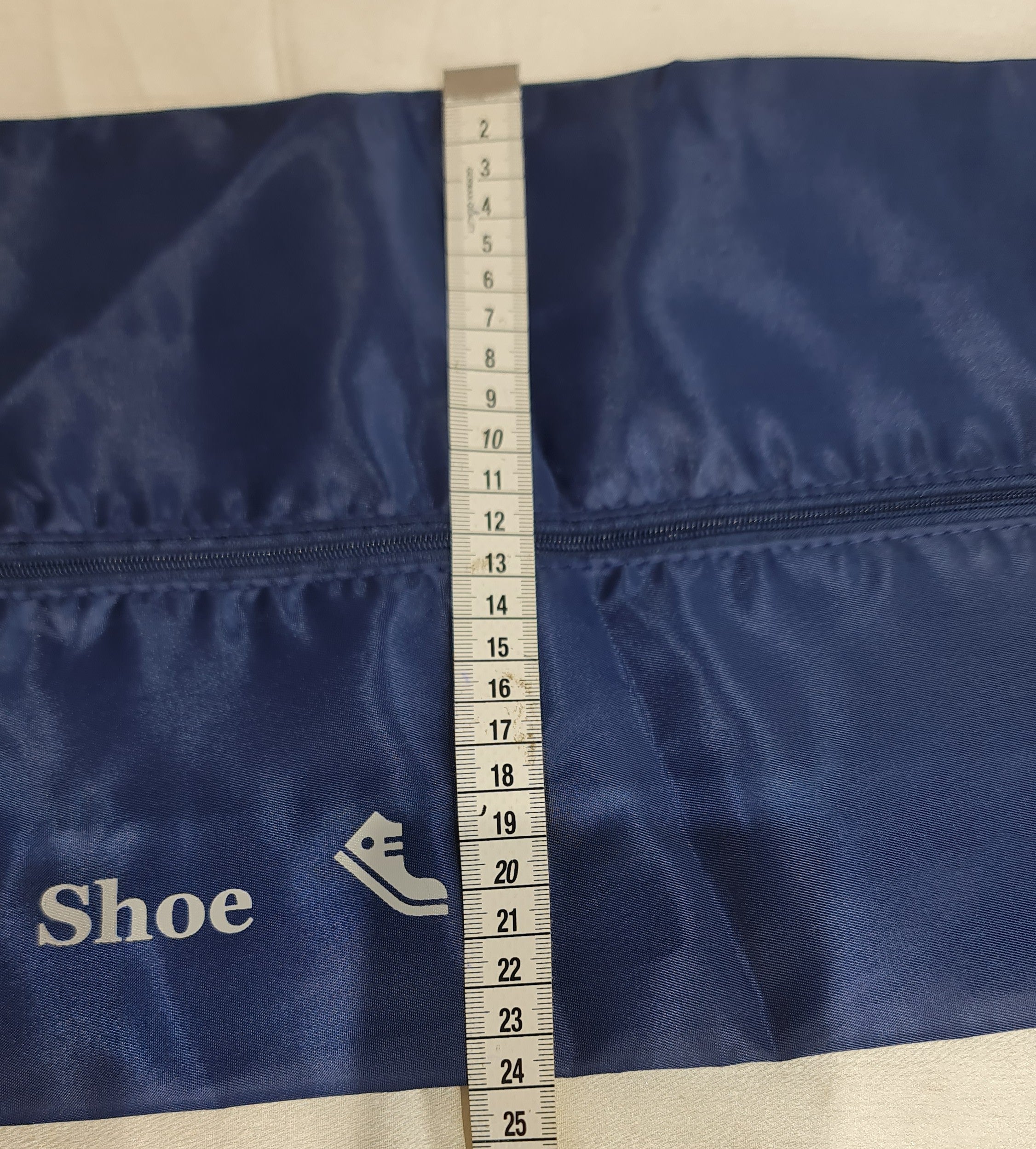 Premium Navy Shoe Bag Organiser for Travel & Storage (Pack of 2)