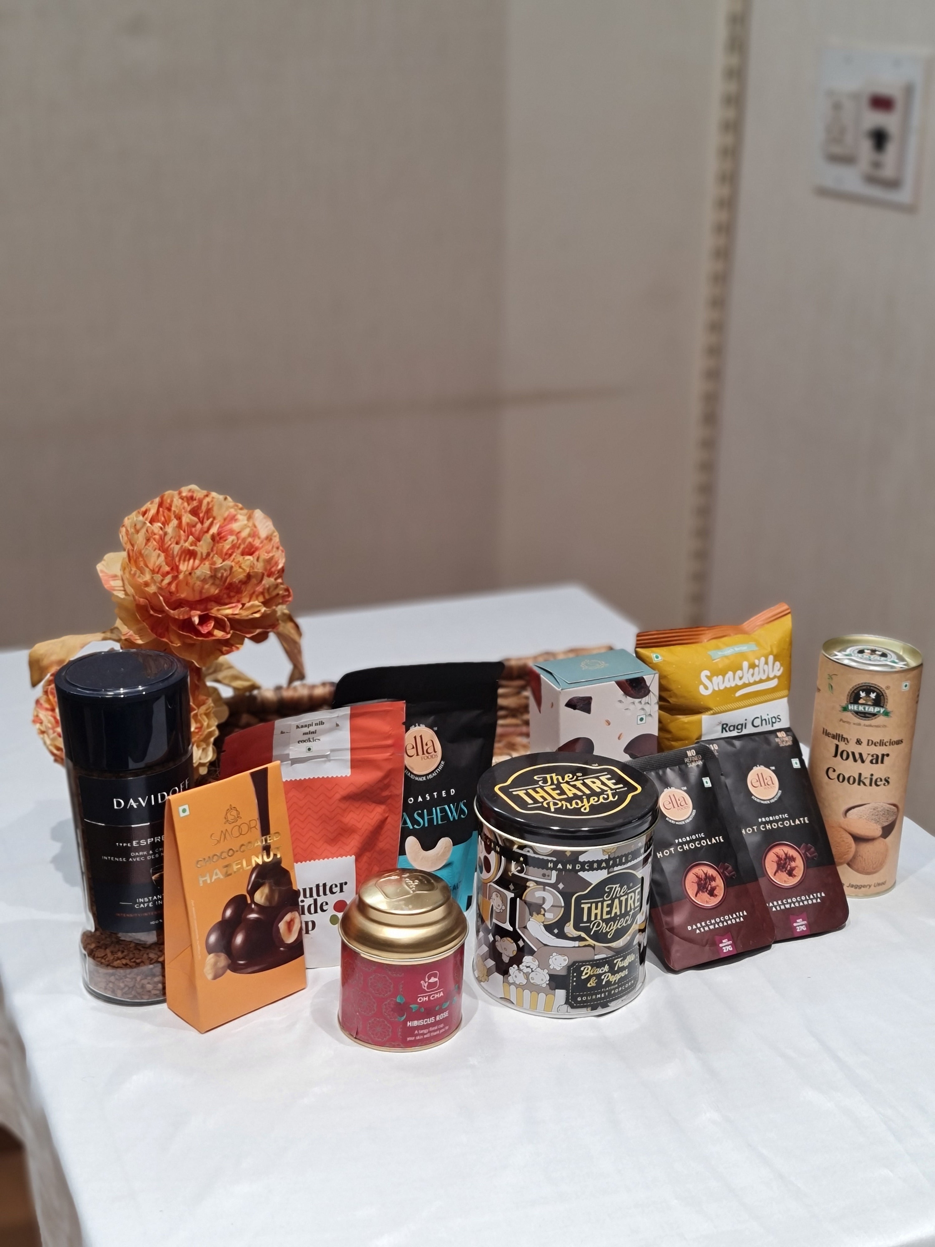 Premium Gourmet Snacks & Treats Hamper