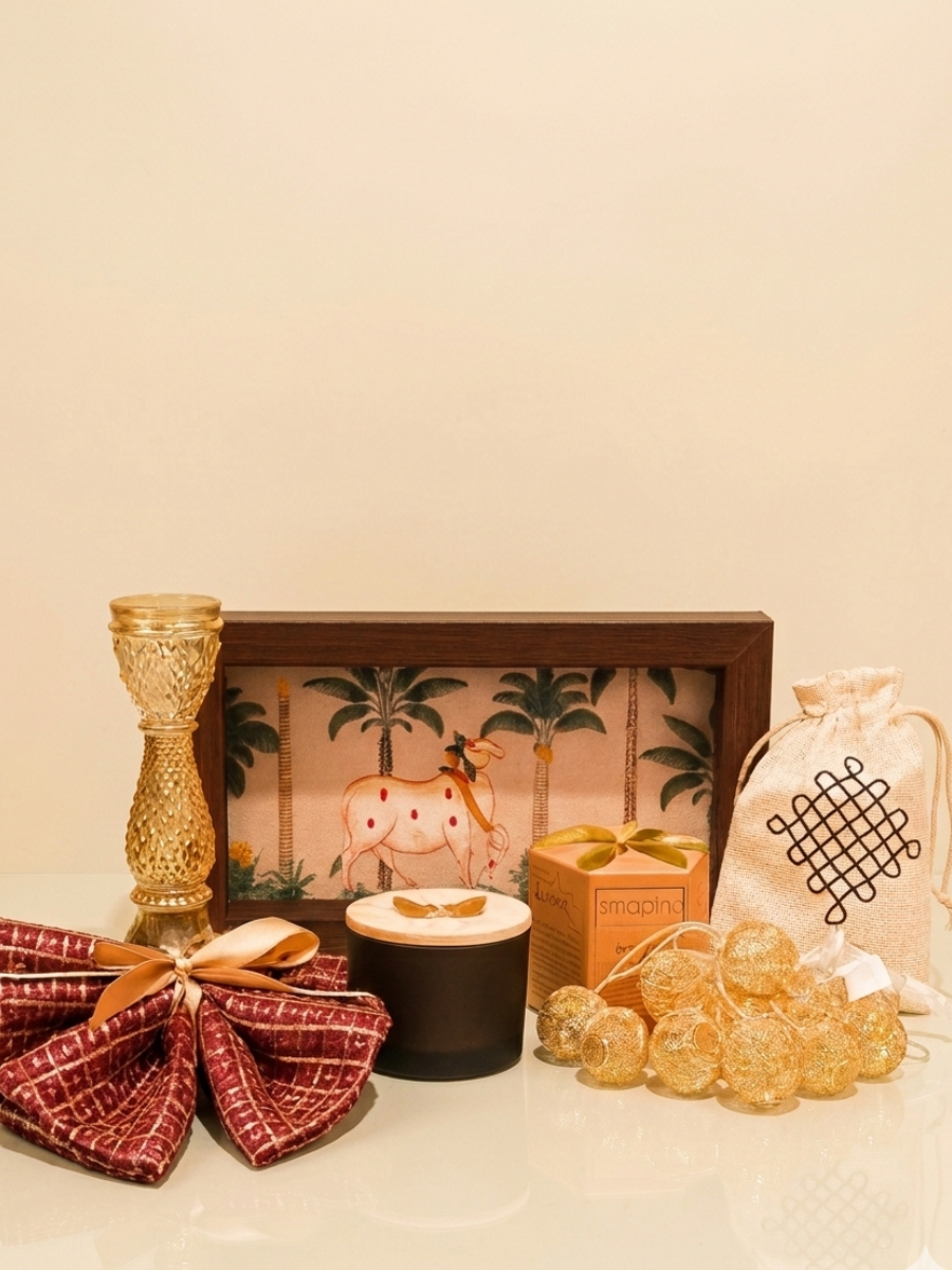 Traditional Thamboolam Gift Hamper Set