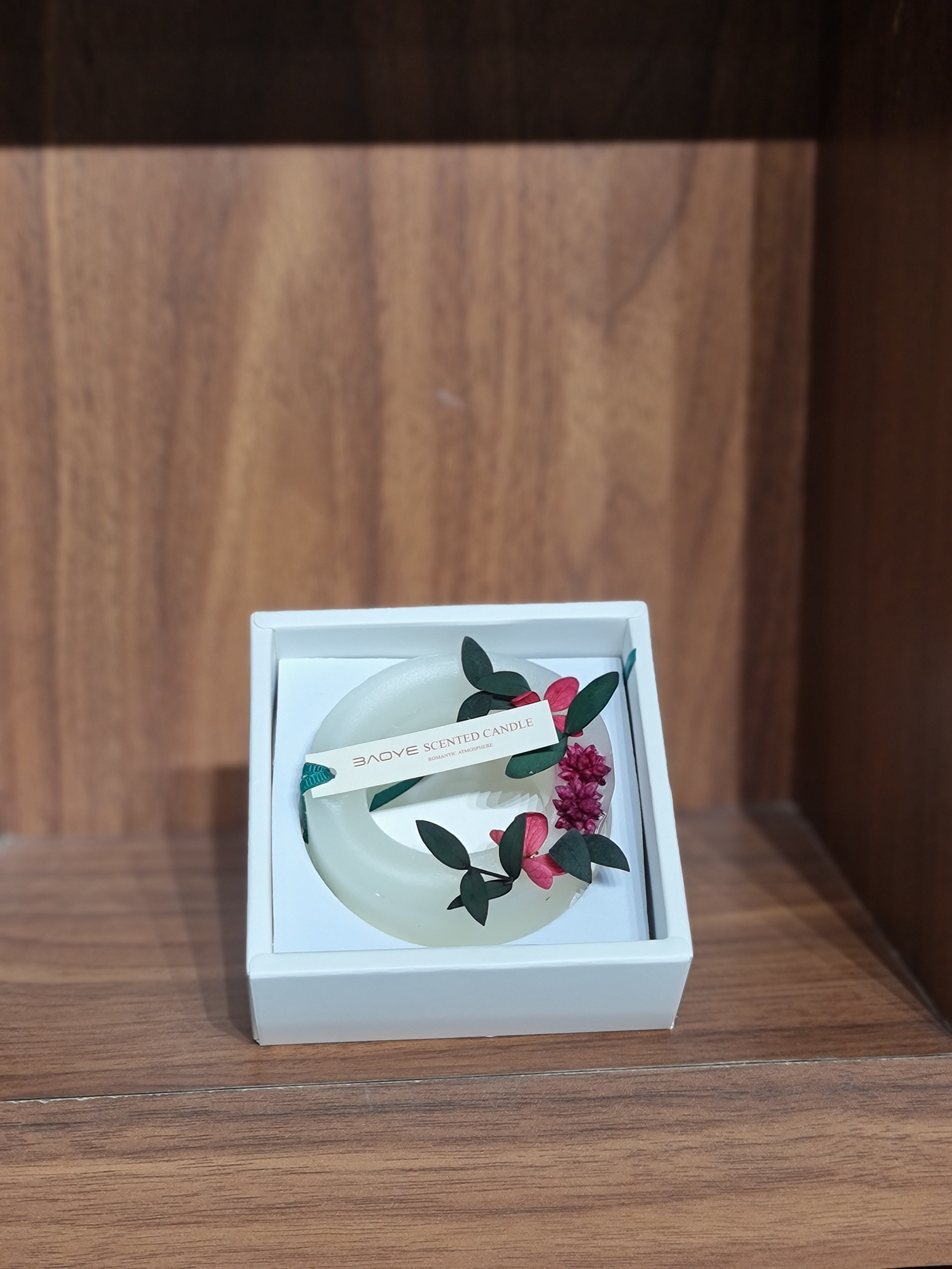 Handmade Floral Wardrobe Shoe Cabinets Scented Wax Tablets  - Air Freshener with Dried Flowers