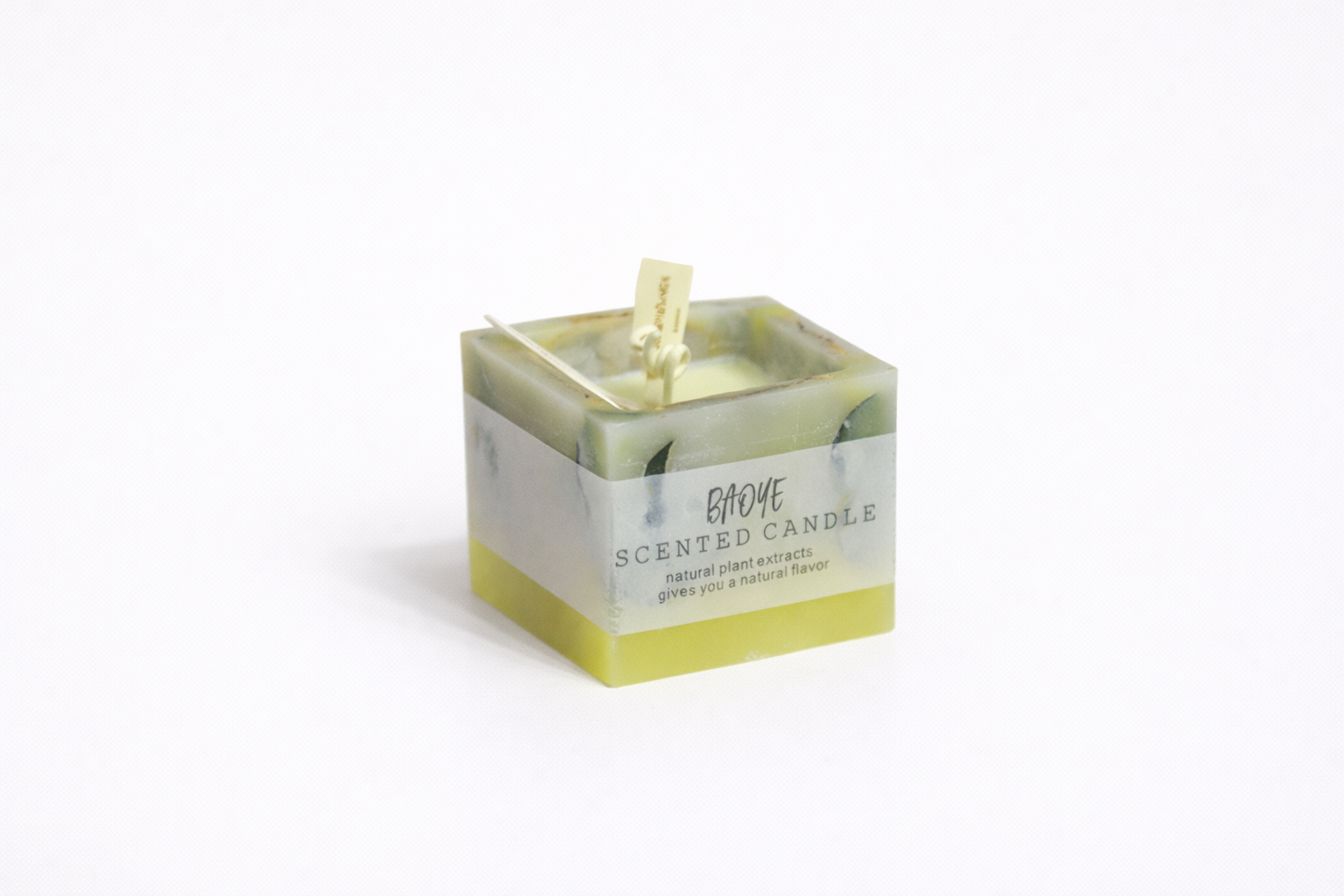 Eco-Friendly Scented Candle – Natural Plant Extracts (Round & Square)