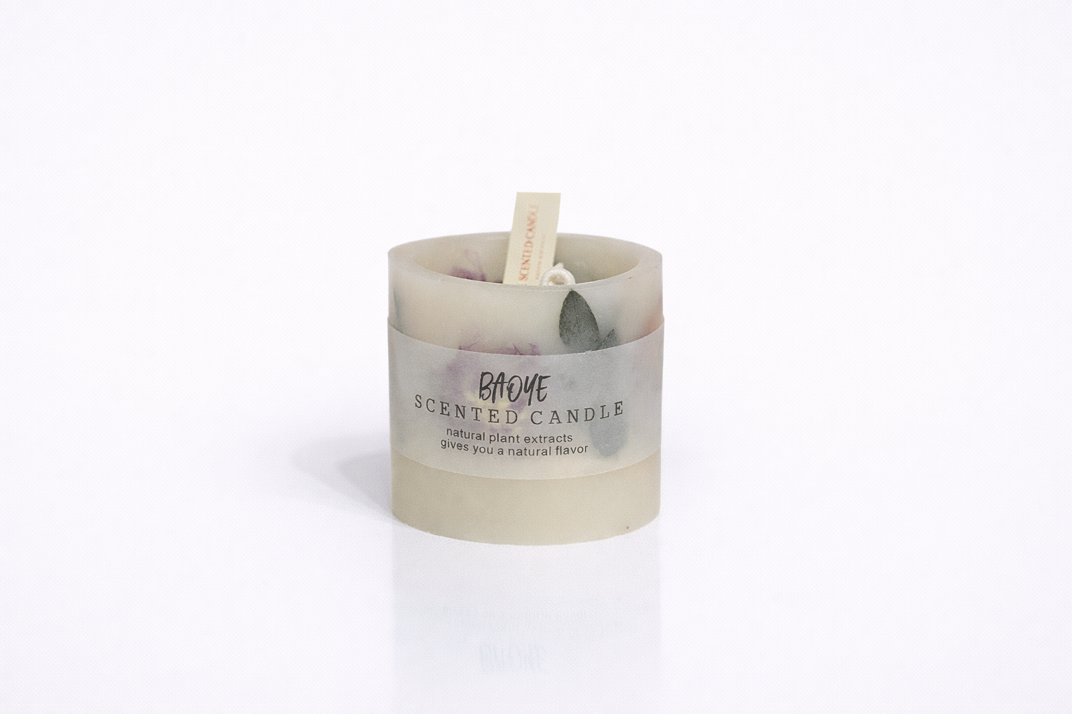 Eco-Friendly Scented Candle – Natural Plant Extracts (Round & Square)