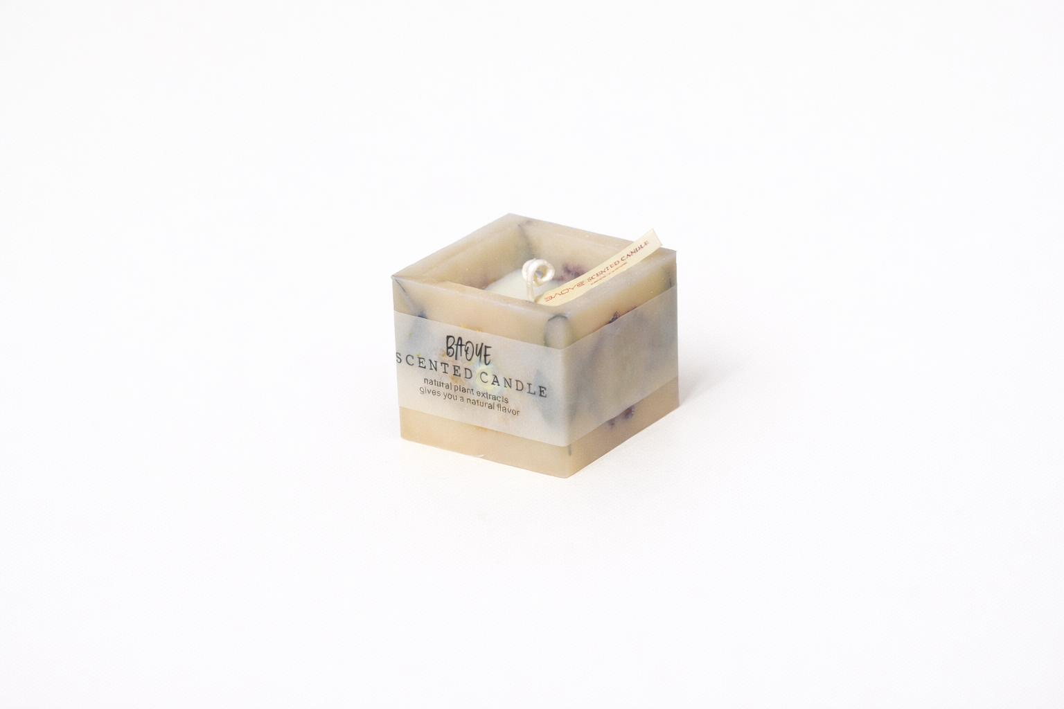 Eco-Friendly Scented Candle – Natural Plant Extracts (Round & Square)