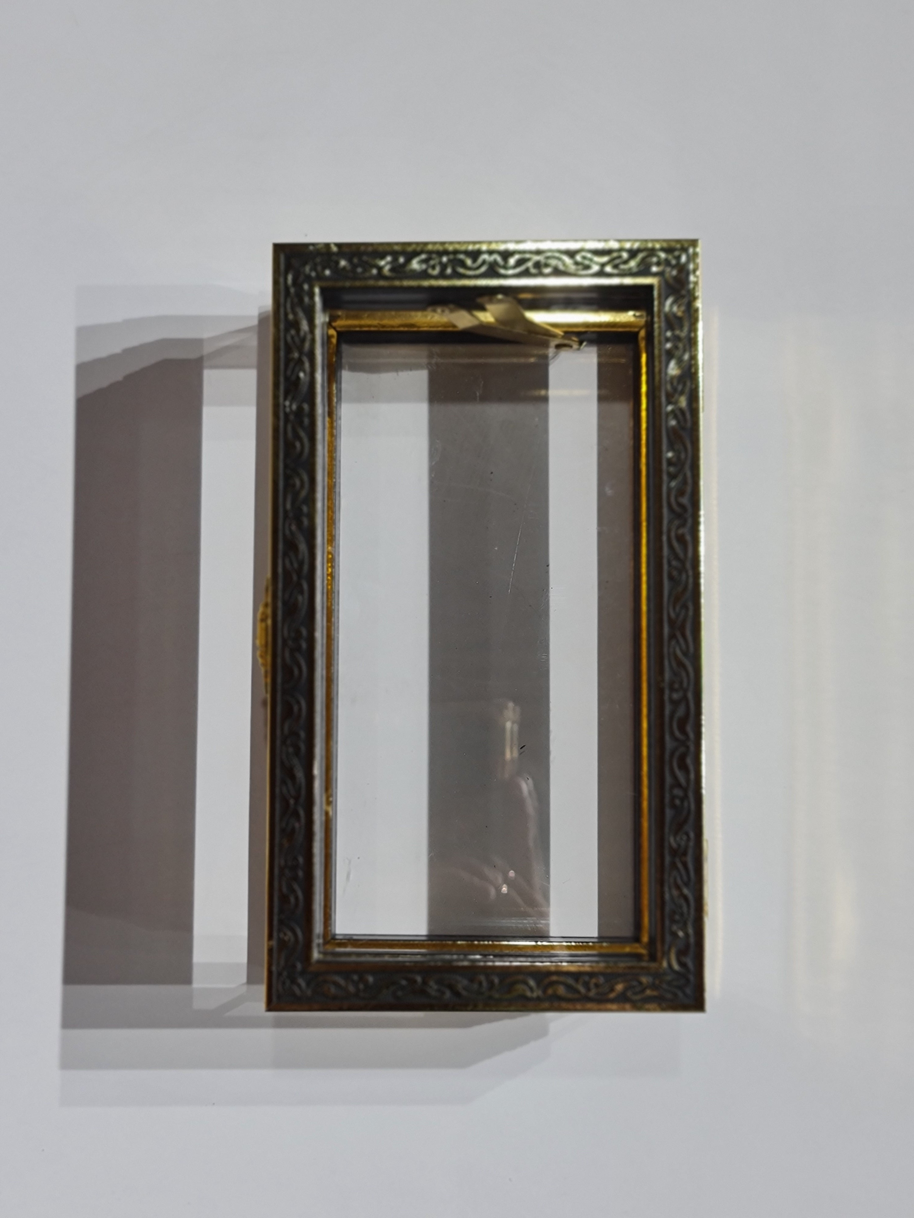 Acrylic Gift Box - Gold Border & Acrylic Base