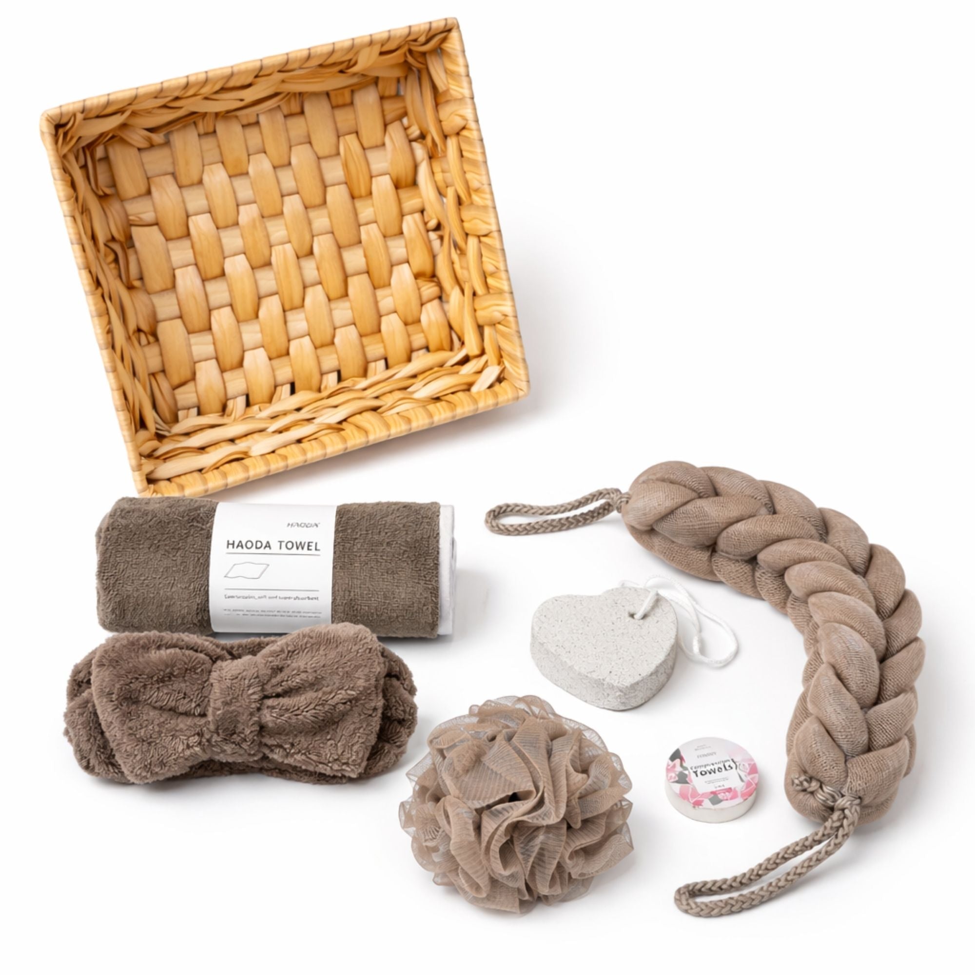 Spa Gift Basket Set- 7-in-1 Bath & Body Gift Basket