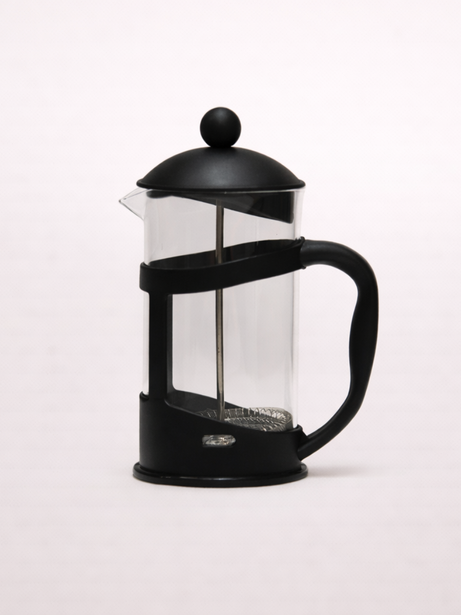 French Press Coffee Maker 800ml — Bean to Cup, 3 Cups